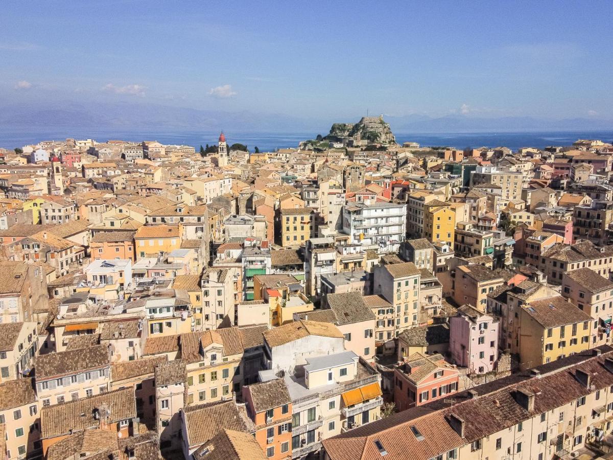 Tenedos Old Town Corfu  ภายนอก รูปภาพ